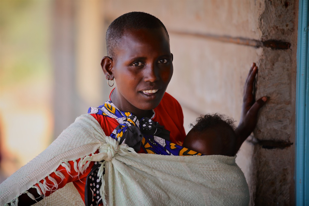 Mother at Clinic